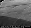 angular graphene features draped over smooth curve
